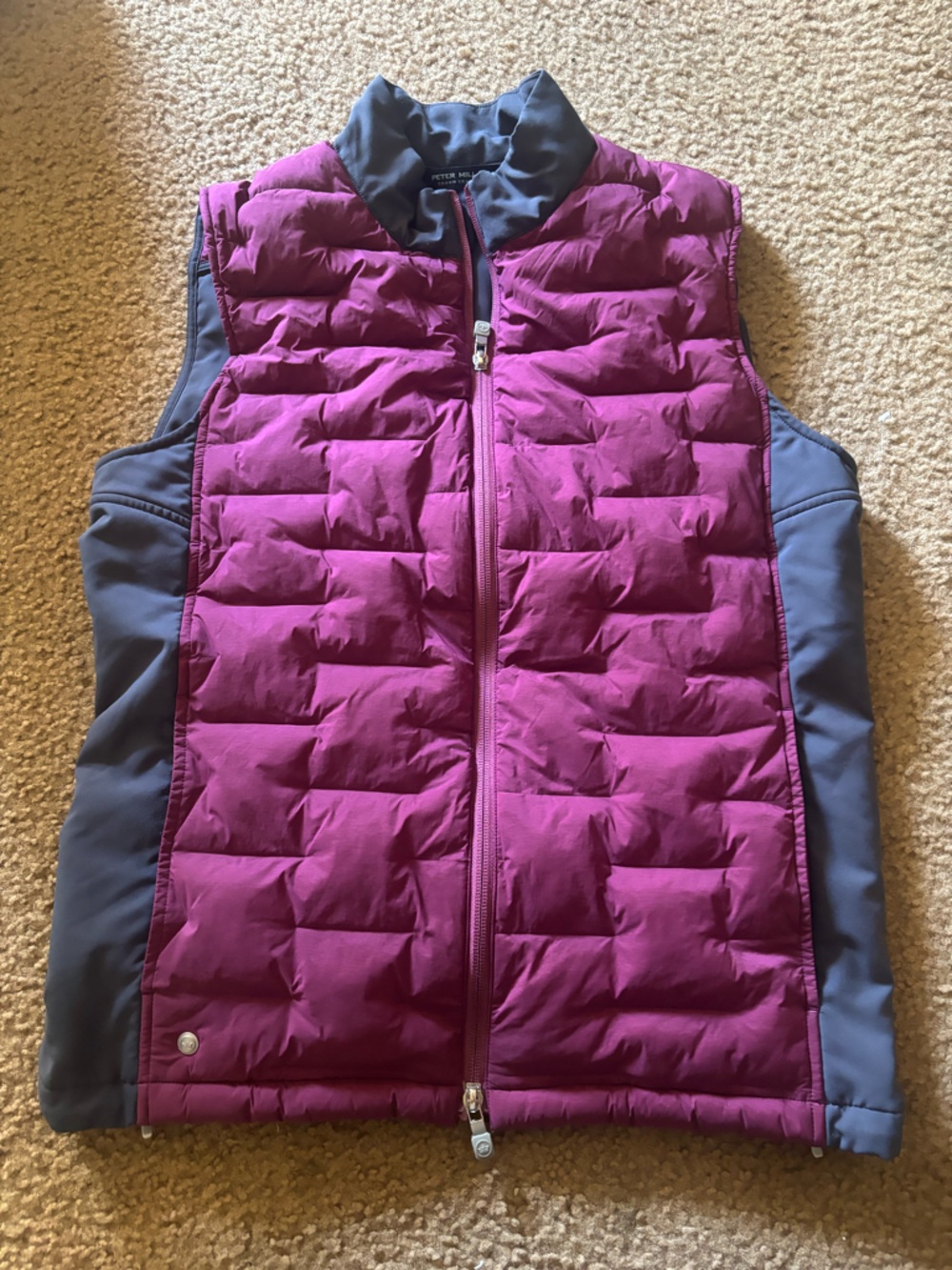 Peter Millar Golf Vest Crown Crafted Size Small  Nylon